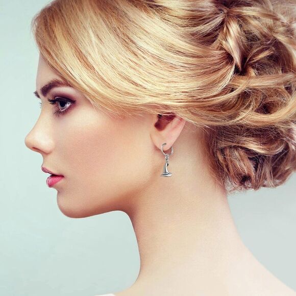 Heallily 20Pcs Witch Hat Charms Pendants Alloy Vintage Jewelry Findings Pendant - Picture 7 of 11